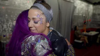 Go backstage with WWE's female duos at Elimination Chamber: WWE The Day Of