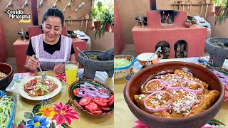 Un Almuerzo Bien Mexicano Que Nunca Falta en el Rancho