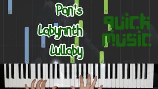 Pan's Labyrinth Lullaby | Synthesia Piano Tutorial