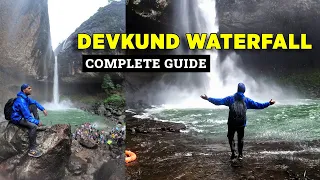 Devkund Waterfall 2023 | Devkund Waterfall Trek Vlog | Devkund Waterfall In Monsoon | Maharashtra