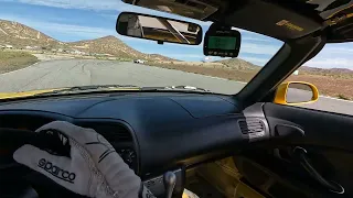 S2000 POV Streets of Willow Onboard Video: Non-Aero A052 Tires 1:19.9