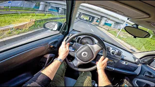 2009 Smart Fortwo | 1.0 MHD 61 HP | POV Test Drive