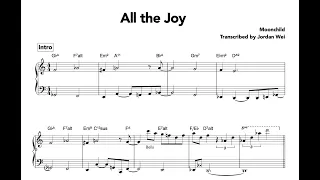 Moonchild - All the Joy Transcription