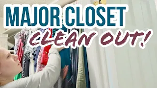 👚 Extreme Closet Clean Out | Cleaning Motivation, Decluttering, and Organizing!