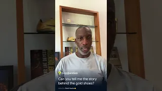 Michael Johnson Gold Shoes Story