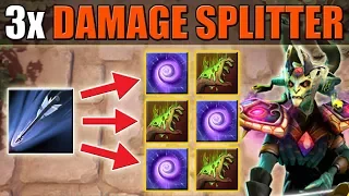 Passive Medusa with Triple Poison Bash [Insane Damage Splitter] Dota 2 Ability Draft