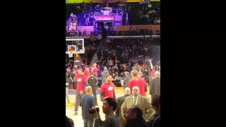 Dirk Nowitzki at Staples Center!