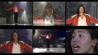 Michael Jackson - Beat It 1997 - 6 concerts (Split Screen)