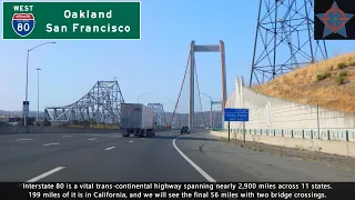(S10 EP04) I-80 West, Vacaville to San Francisco