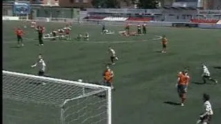 CD Acero "B" Alevín. Golazo Javier.