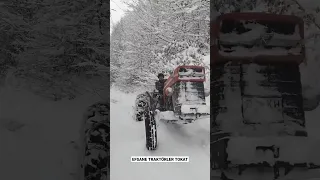 KARA KIŞ ❄️ MASSEY FERGUSON 165 💨