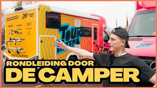 EEN KIJKJE IN DE RAKETCAMPER MET DEVIN  🚀 | Tietema Cycling Academy