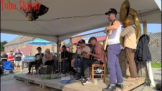Tuba Skinny, "Pyramid strut" live at the Schooner Landing 8-1-21
