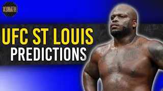 UFC ST LOUIS PREDICTIONS & BETTING TIPS