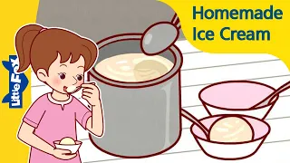 Homemade Ice Cream | Stories for Kids | Environment | Ice Cream stories