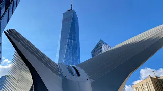 NYC LIVE 20th Anniversary of September 11 : Walking One World Trade Center & 9/11 Memorial New York