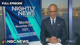 Nightly News Full Broadcast - Nov. 20