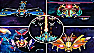 Galaxy Shooter-Space Attack all Bosses Fight Gameplay | Brown2k2gaming