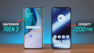 Snapdragon 7 Gen 3 Vs Dimensity 7200 Pro | Antutu Score & Benchmark