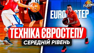 Техніка Євростепу в баскетболі! (Euro Step)