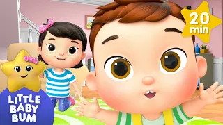 Baby Max Peekaboo! | 20 Mins Baby Song Mix | LittleBabyBum - Nursery Rhymes for babies