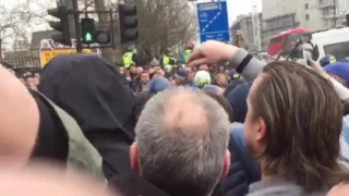 Tottenham fans v Millwall 2017