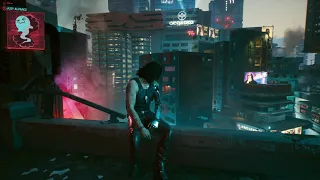 Cyberpunk 2077 Telefony pożegnalne - romans z Riverem i Judy (kobieta - nomad)