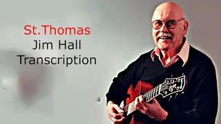 St. Thomas-Jim Hall's Tablature Transcription. Transcribed by Carles Margarit.