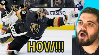 Chatwin REACTS to insane NHL saves of ALL TIME!!