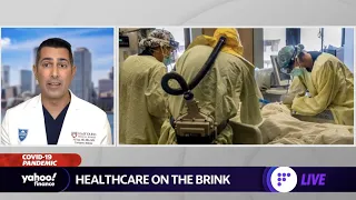 Biden's vaccine mandate blocked, doctor discusses surge in COVID-19 hospitalization and staffing