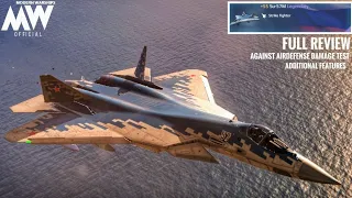 Su-57M - Legendary striker review & all combo damage test 🔥- Modern Warships
