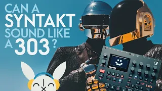 Can a SYNTAKT sound like a 303? | How to set Portamento, Sound, Accent | The 303 sound deconstructed
