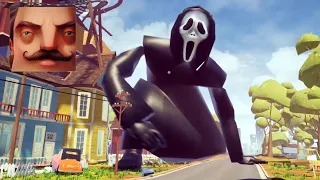 Hello Neighbor - My New Neighbor Big Ghostface (Scream) Act 3 Gameplay Walkthrough