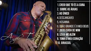 QUÃO GRANDE É O MEU DEUS I SOBRE AS ÁGUAS I 1 HORA  LOUVOR Instrumental SAXOFONE ANGELO TORRES - 3