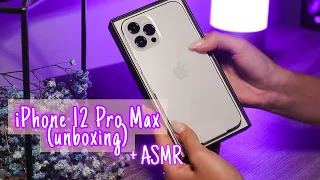 iPhone 12 Pro Max unboxing + asmr 💜 Распаковка