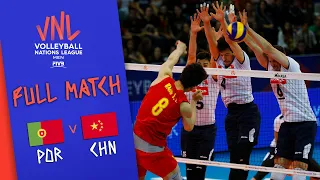Portugal 🆚 China - Full Match | Men’s Volleyball Nations League 2019
