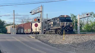 Motel Trains!  Would You Stay Here?!  Norfolk Southern, CSX, BNSF Locomotives & DPUs, Sharonville Oh