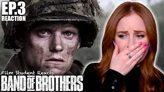 This broke my heart... *BAND OF BROTHERS* Ep 3 Reaction "Carentan" | Film Student Reacts