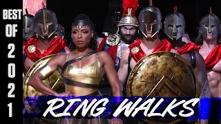 The 5 Best Ring Walks of 2021 that Made the Crowd Go Crazy | BEST OF 2021