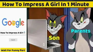 How to Impress a Girl in 60 Seconds 🤣😂 | Tom and Jerry | Most Entertainment