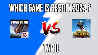 FREE FIRE VS PUBG || WHICH GAME IS BEST || EXPLAINED IN TAMIL || CRAZY COMPARISON || #BGMI #FF #CGT