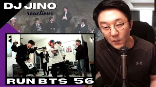 DJ REACTION to KPOP - BTS RUN EPISODE 56