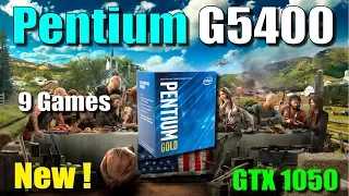 Intel Pentium G5400 Test in 9 Games