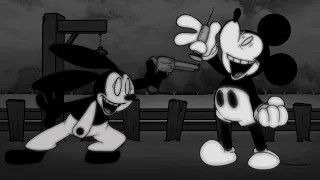 【FNF】Unknown Suffering V3  but Oswald and Mickey Mouse sings it