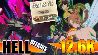 GIANT HERO MISSION! [12.6k Points] Hell Knighthood Boss Belgius (Week 32) | 7DS: Grand Cross