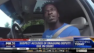 Suspect who fled traffic stop, dragged deputy to appear in court