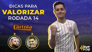 COMO VALORIZAR E MITAR NA RODADA 14 - DICAS CARTOLAFC 2022