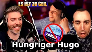 ICH KANN NICHT MEHR 🤣 | Tickno REAGIERT auf HUNGRIGER HUGO CASINO GEBANNT REAKTION