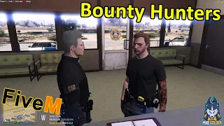 Bail Enforcement Patrol (Bounty Hunter) | Suspect Flees in a truck | GTA 5 FiveM