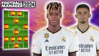 Real Madrid But I Can Only Sign Spanish Players | Football Manager 2024